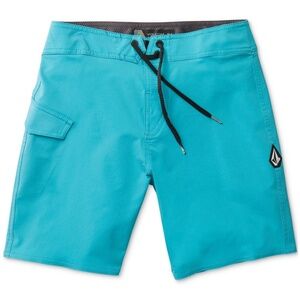 NWT Volcom Kids Lido Print Mod (Big Kids) Boy's Swimwear Clearwater